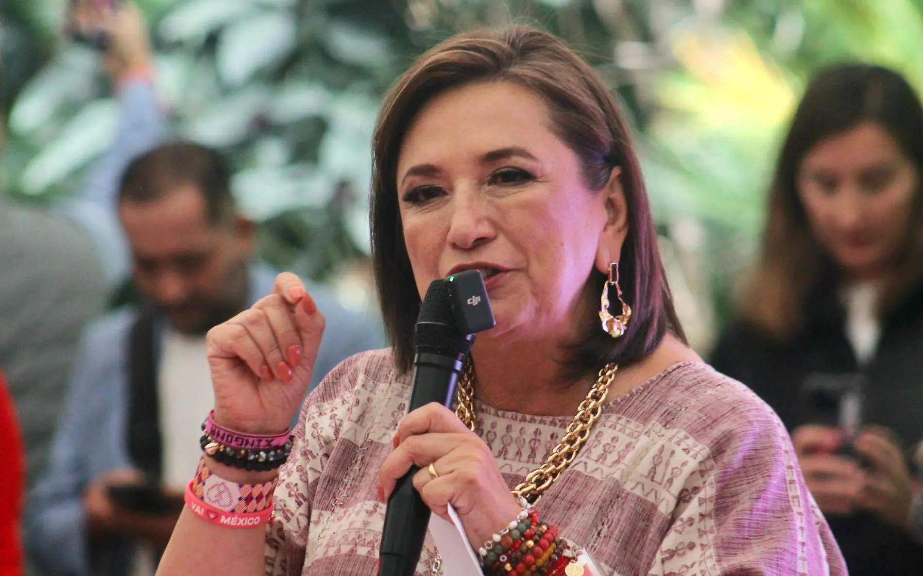 AGUS-F6J La precandidata de la Coalición  Fuerza y Corazón Morelos Xochitl Gálvez  visitó el Estado de Morelos en un encuentro con mujeres “Hablando con la neta”. (6)